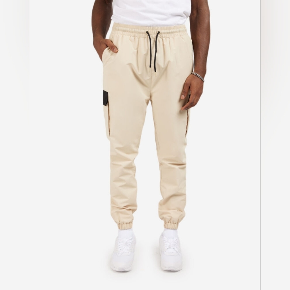 NEW! Snipes Colorblock Nylon Cargo Pants